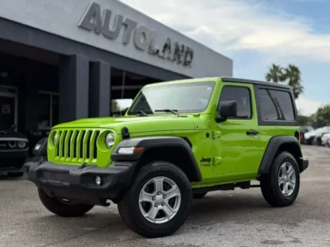 Green 2021 Jeep Wrangler Sport S for sale in Jacksonville, FL