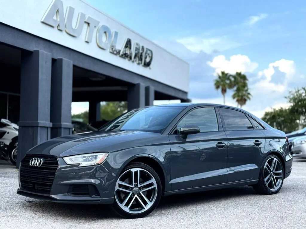 Black 2019 Audi A3 Titanium Sedan 4D for sale in Jacksonville, FL