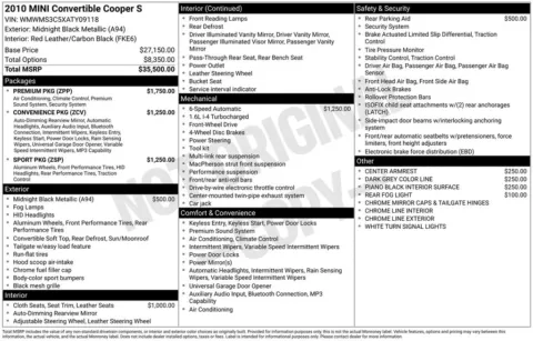 Another view of 2010 MINI Cooper S for sale in Jacksonville, FL at AUTOLAND