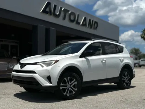 Red 2018 Toyota RAV4 LE Sport Utility 4D for sale in Jacksonville, FL
