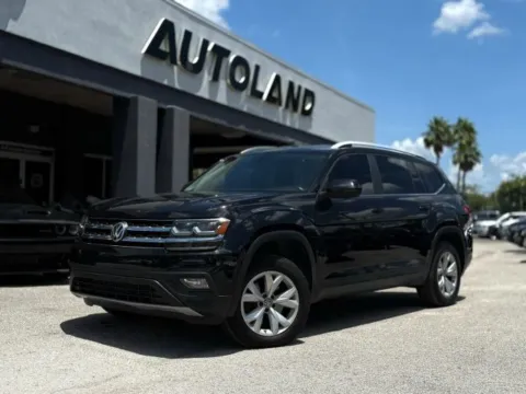 Black 2019 Volkswagen Atlas 2.0T SE for sale in Jacksonville, FL
