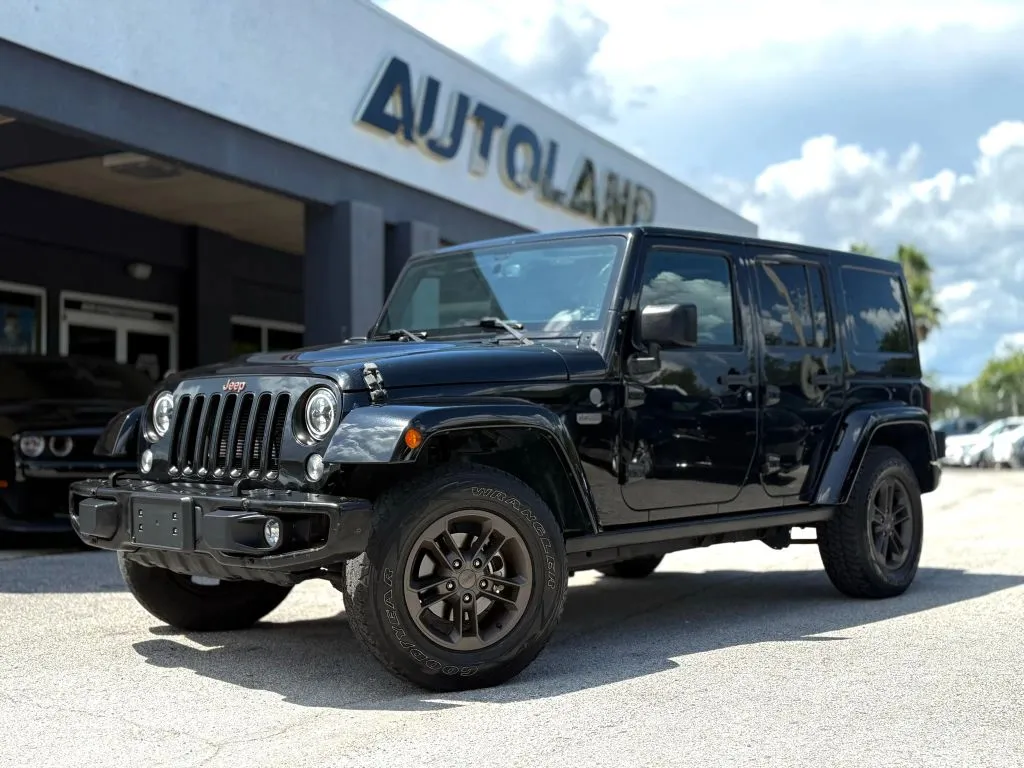 2016 Jeep Wrangler Unlimited 75th Anniversary Edition Sport Utility 4D for sale in Jacksonville, FL