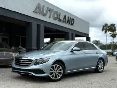 Blue 2017 Mercedes-Benz E-Class E 300 for sale in Jacksonville, FL