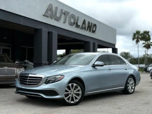 Blue 2017 Mercedes-Benz E-Class E 300 for sale in Jacksonville, FL