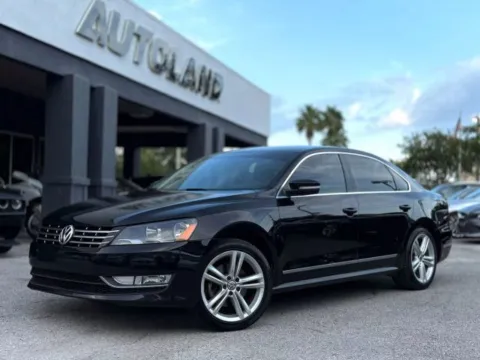 Black 2015 Volkswagen Passat TDI SEL Premium for sale in Jacksonville, FL