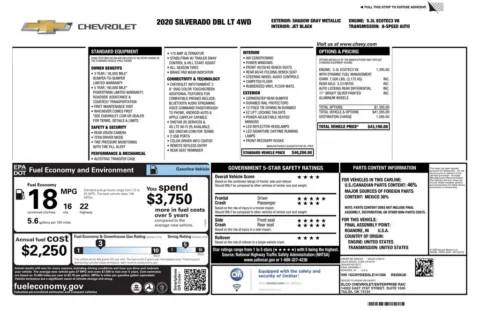 More photos of 2020 Chevrolet Silverado 1500 LT at AUTOLAND, FL