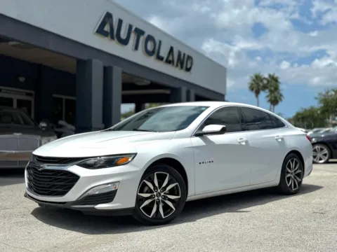 Blue 2021 Chevrolet Malibu RS Sedan 4D for sale in Jacksonville, FL