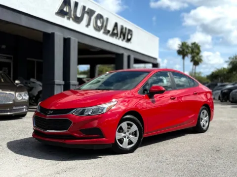 Red 2016 Chevrolet Cruze LS for sale in Jacksonville, FL