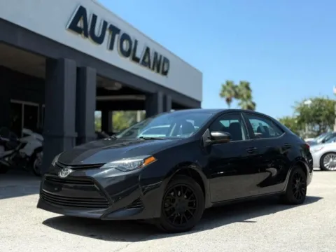 Black 2019 Toyota Corolla LE for sale in Jacksonville, FL