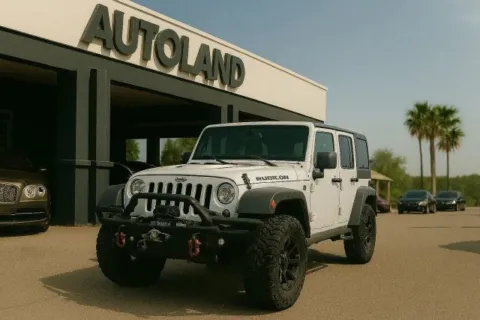 White 2016 Jeep Wrangler Unlimited Rubicon for sale in Jacksonville, FL