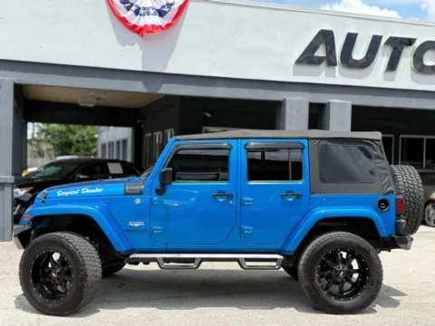 Photos of 2015 Jeep Wrangler Unlimited Sahara Sport Utility 4D for sale in Jacksonville, FL at AUTOLAND