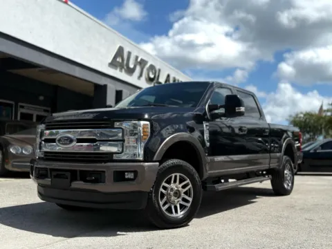 Blue 2019 Ford F250 Super Duty Crew Cab King Ranch Pickup 4D 6 3/4 ft for sale in Jacksonville, FL
