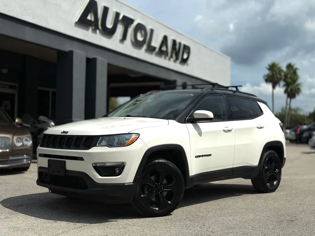 White 2021 Jeep Compass Altitude for sale in Jacksonville, FL