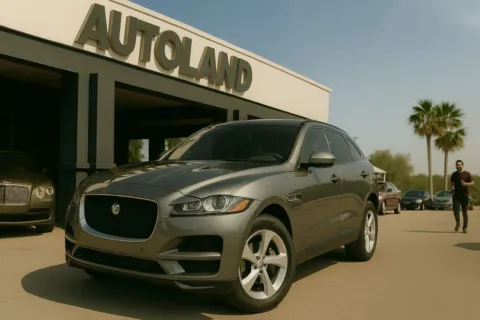 Gray 2018 Jaguar F-PACE 30t Premium Sport Utility 4D for sale in Jacksonville, FL