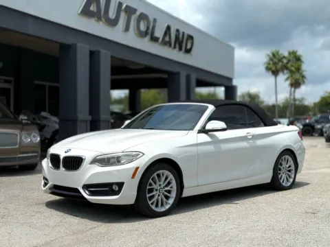 White 2016 BMW 2 Series 228i Convertible 2D for sale in Jacksonville, FL
