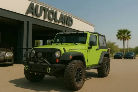 Green 2013 Jeep Wrangler Sport for sale in Jacksonville, FL