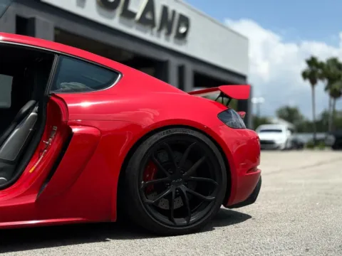 Another view of 2021 Porsche 718 Cayman GT4 Coupe 2D for sale in Jacksonville, FL at AUTOLAND