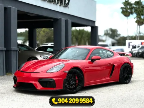 Red 2021 Porsche 718 Cayman GT4 for sale in Jacksonville, FL
