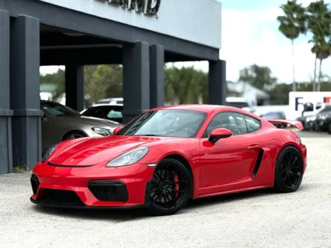 Red 2021 Porsche 718 Cayman GT4 for sale in Jacksonville, FL