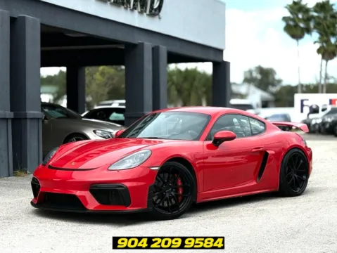 Red 2021 Porsche 718 Cayman GT4 for sale in Jacksonville, FL