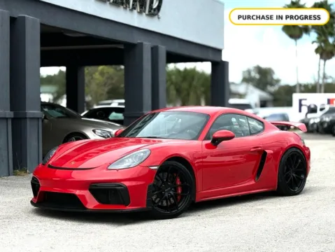 Red 2021 Porsche 718 Cayman GT4 for sale in Jacksonville, FL