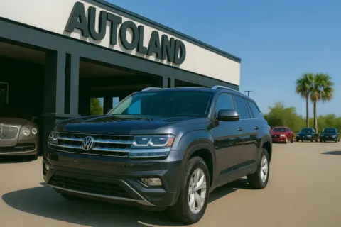 Black 2018 Volkswagen Atlas SE w/Tech Pkg Sport Utility 4D for sale in Jacksonville, FL