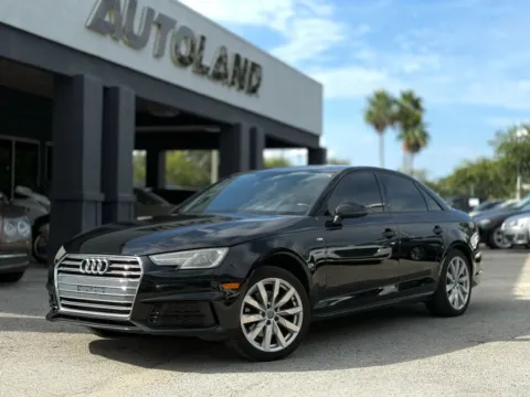 Black 2017 Audi A4 Ultra Premium Sedan 4D for sale in Jacksonville, FL