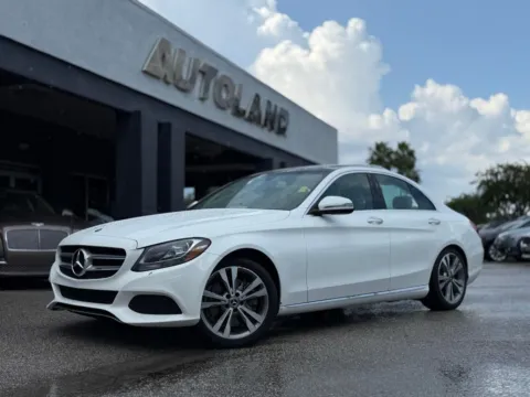 White 2018 Mercedes-Benz C-Class C 300 for sale in Jacksonville, FL