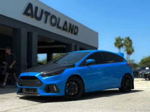Blue 2017 Ford Focus RS Hatchback 4D for sale in Jacksonville, FL