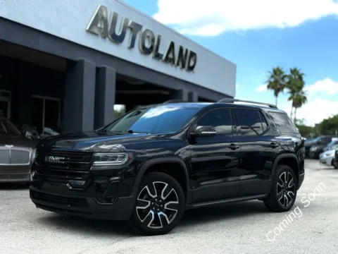 Black 2021 GMC Acadia SLT for sale in Jacksonville, FL