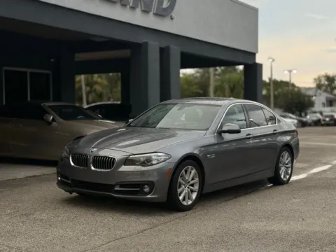 Gray 2016 BMW 5 Series 535i for sale in Jacksonville, FL