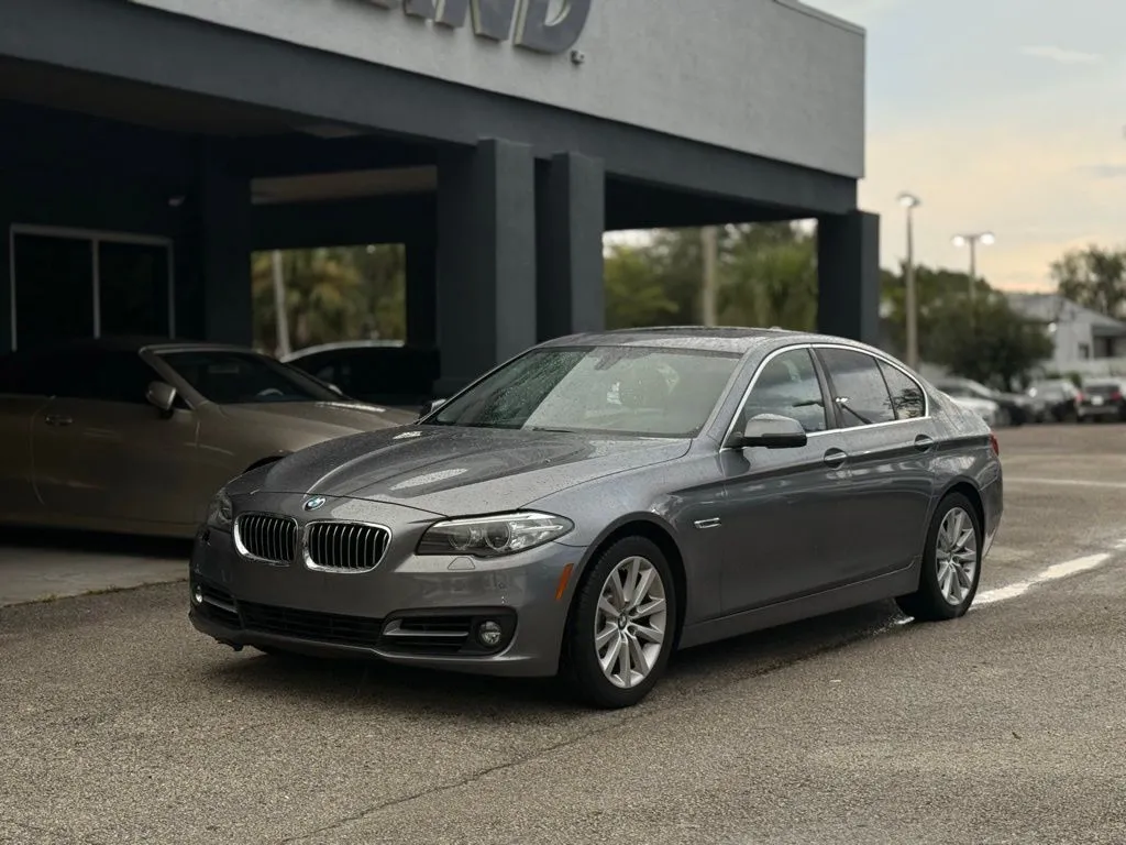 Gray 2016 BMW 5 Series 535i for sale in Jacksonville, FL