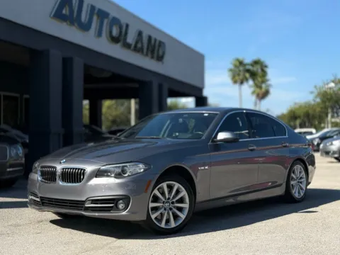 Gray 2016 BMW 5 Series 535i for sale in Jacksonville, FL