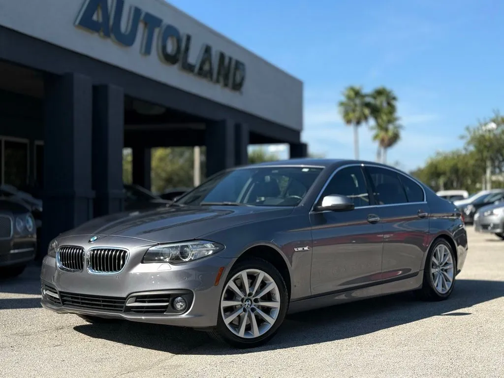 Gray 2016 BMW 5 Series 535i for sale in Jacksonville, FL