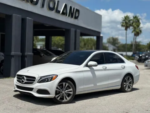 White 2015 Mercedes-Benz C-Class C 300 for sale in Jacksonville, FL