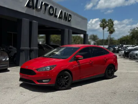 Red 2016 Ford Focus SE for sale in Jacksonville, FL