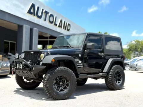 Black 2014 Jeep Wrangler Sport for sale in Jacksonville, FL