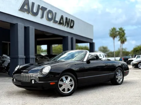 Black 2002 Ford Thunderbird for sale in Jacksonville, FL