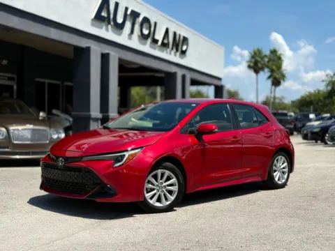 Red 2024 Toyota Corolla Hatchback SE Hatchback 4D for sale in Jacksonville, FL