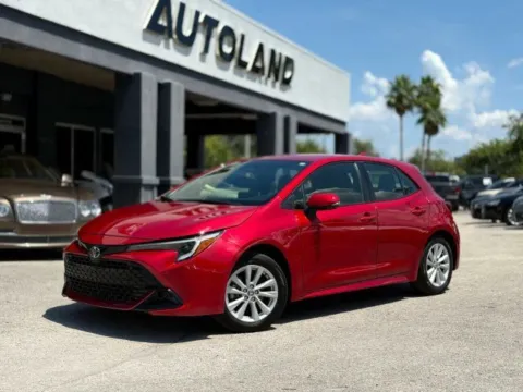 Red 2024 Toyota Corolla Hatchback SE for sale in Jacksonville, FL