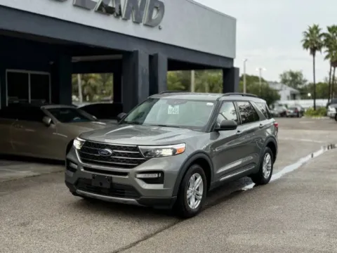Silver 2020 Ford Explorer XLT for sale in Jacksonville, FL