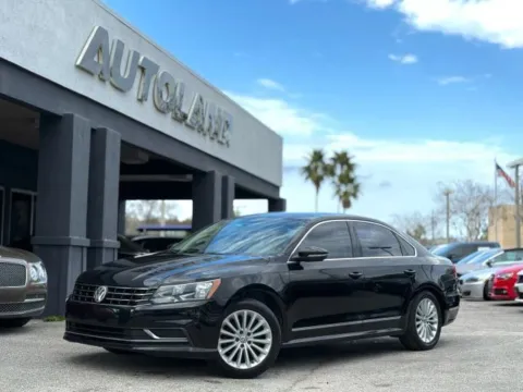 Black 2016 Volkswagen Passat 1.8T SE for sale in Jacksonville, FL