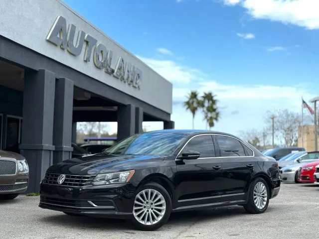 Black 2016 Volkswagen Passat 1.8T SE for sale in Jacksonville, FL
