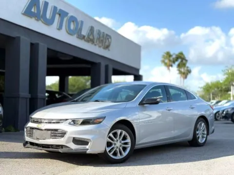 Silver 2017 Chevrolet Malibu LT for sale in Jacksonville, FL