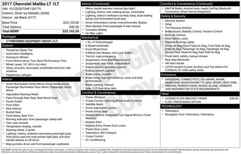 More photos of 2017 Chevrolet Malibu LT at AUTOLAND, FL