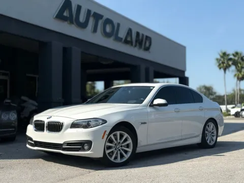 White 2016 BMW 5 Series 535i for sale in Jacksonville, FL