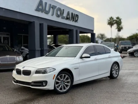White 2016 BMW 5 Series 535i for sale in Jacksonville, FL