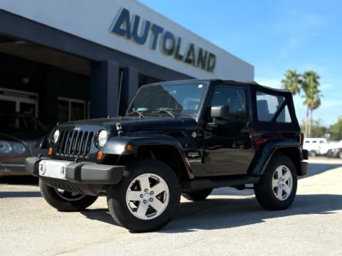 Black 2012 Jeep Wrangler Sahara for sale in Jacksonville, FL