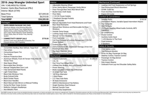 Photos of 2016 Jeep Wrangler Unlimited Sport for sale in Jacksonville, FL at AUTOLAND