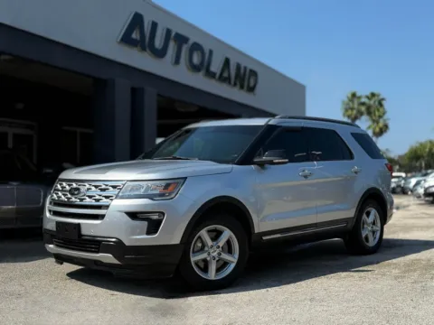 Silver 2018 Ford Explorer XLT for sale in Jacksonville, FL